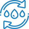 Water cycle icon