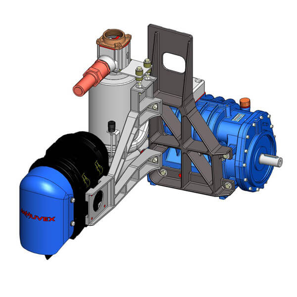 Screw-compressor-package